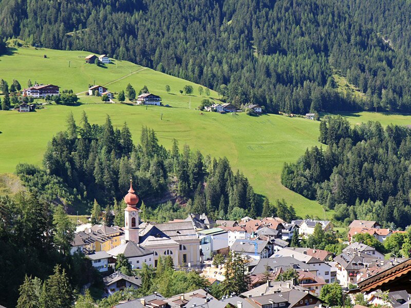 Ortisei village - Val Gardena - Dolomites, Italy